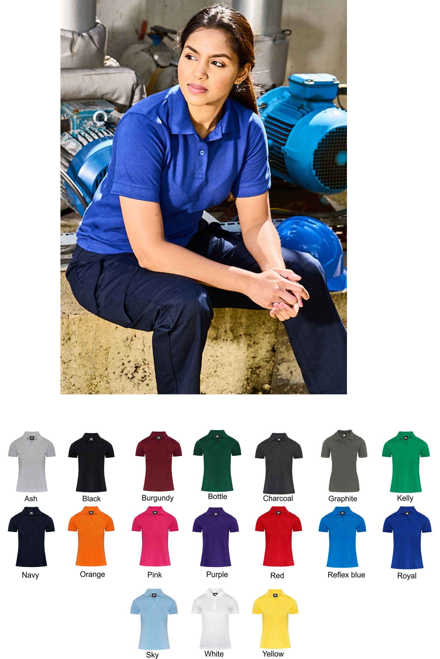 Orn 1160 Wren Ladies Polo Shirt  Orn 1160 Wren Ladies Polo Shirt